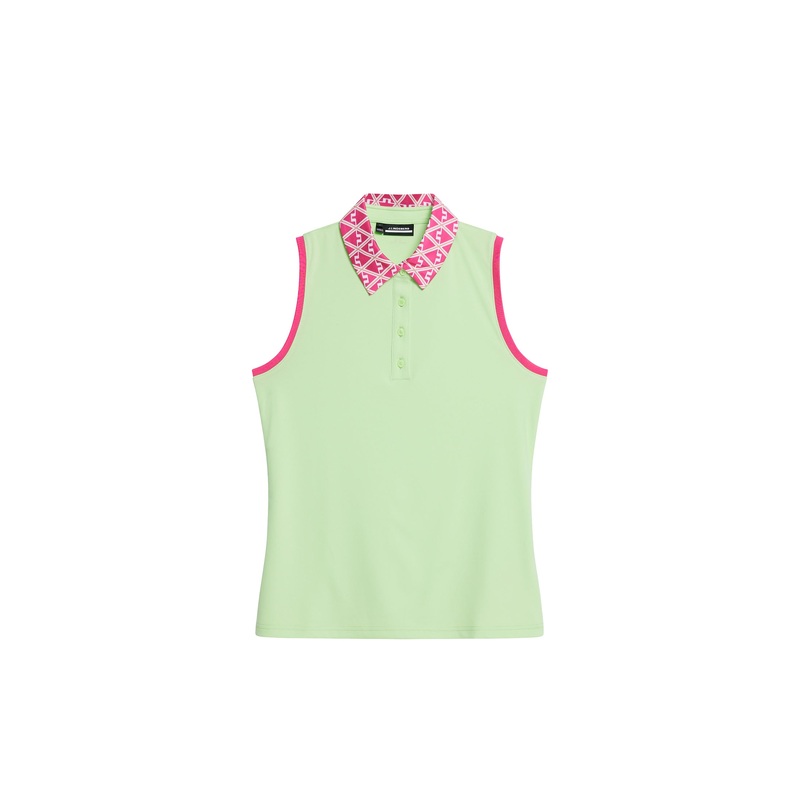 Gigi Sleeveless Top / Paradise Green