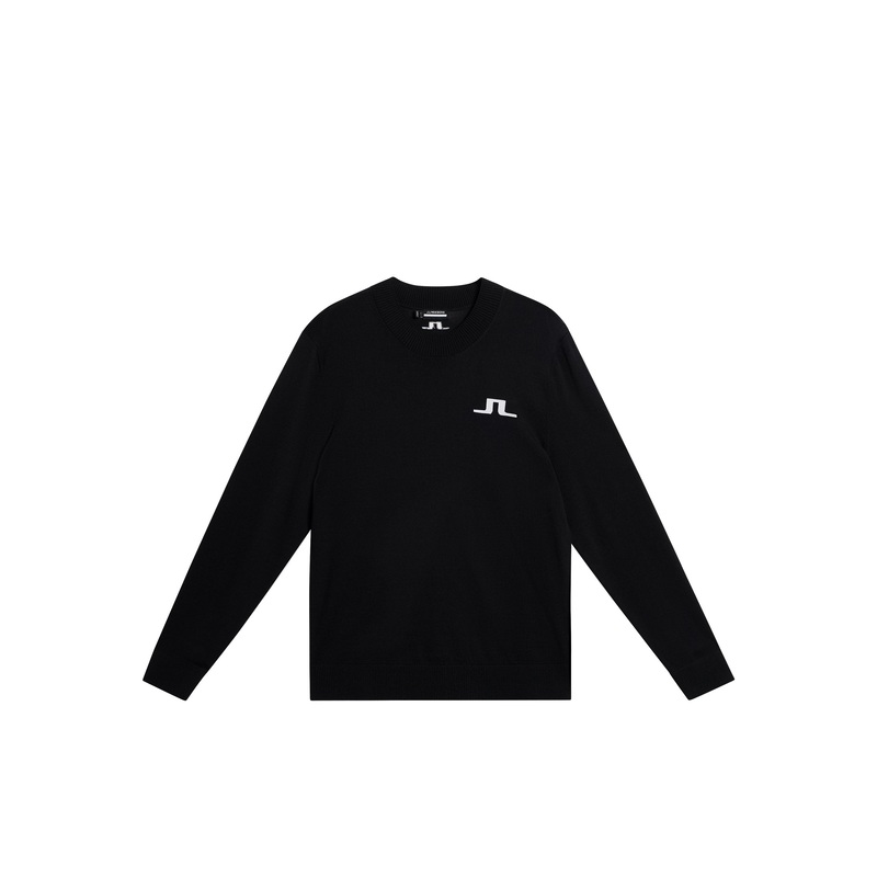 Gus Knitted Sweater / Black