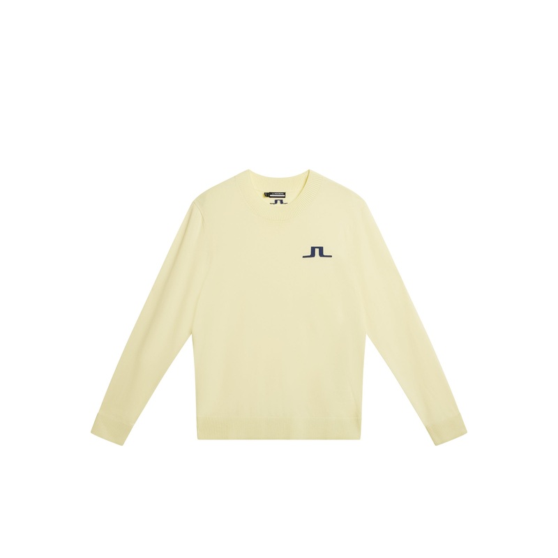 Gus Knitted Sweater / Wax Yellow