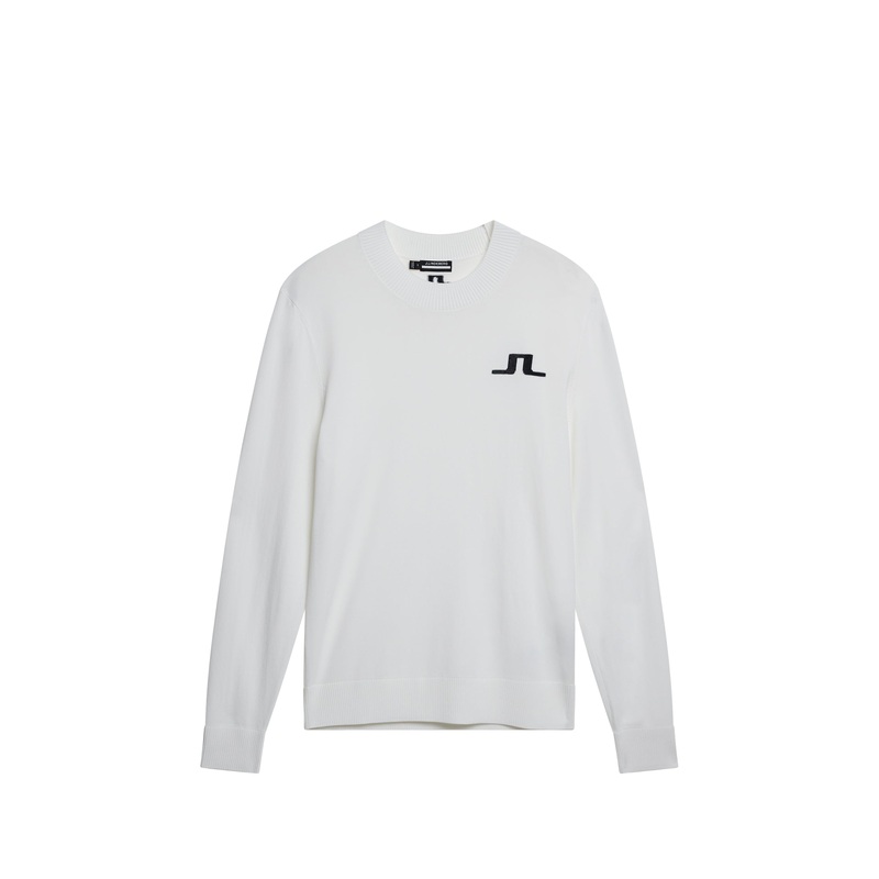 Gus Knitted Sweater / White