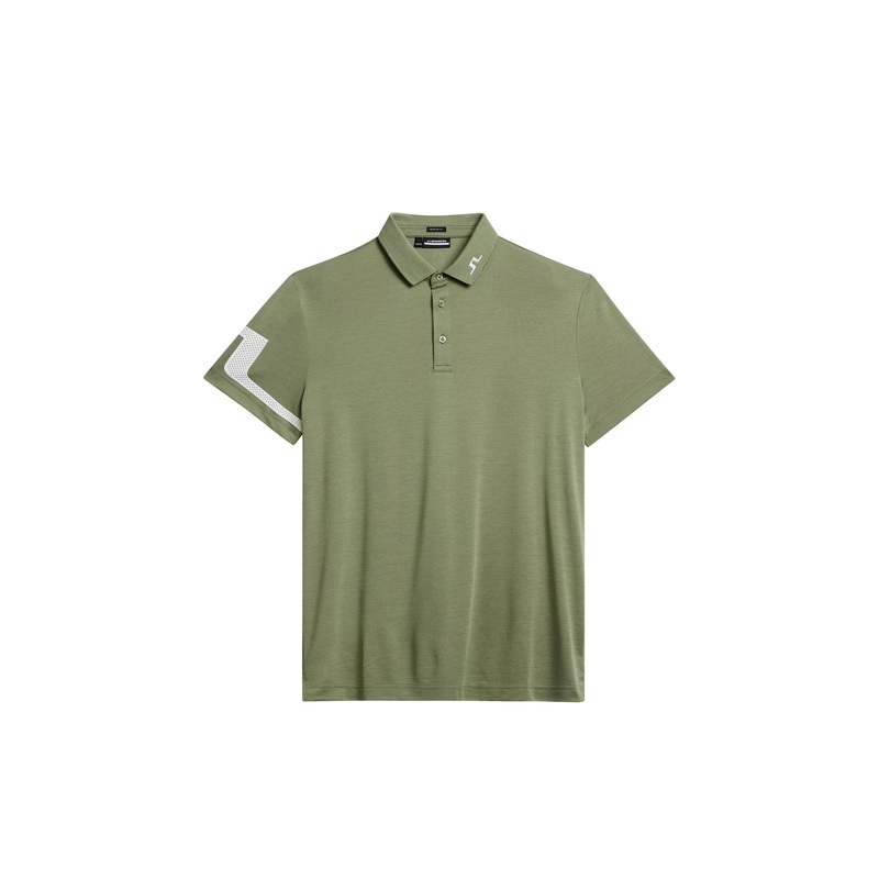 Heath Regular Fit Polo / Deep Depths Melange
