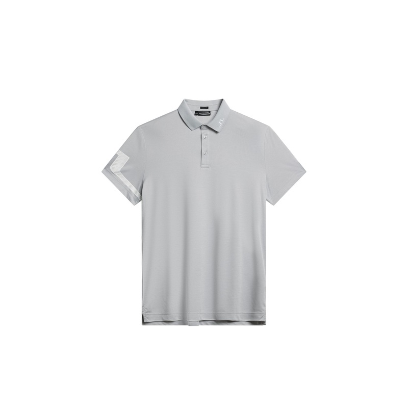 Heath Regular Fit Polo / Light Grey Melange