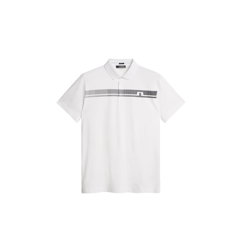 Klas Regular Fit Golf Polo / White