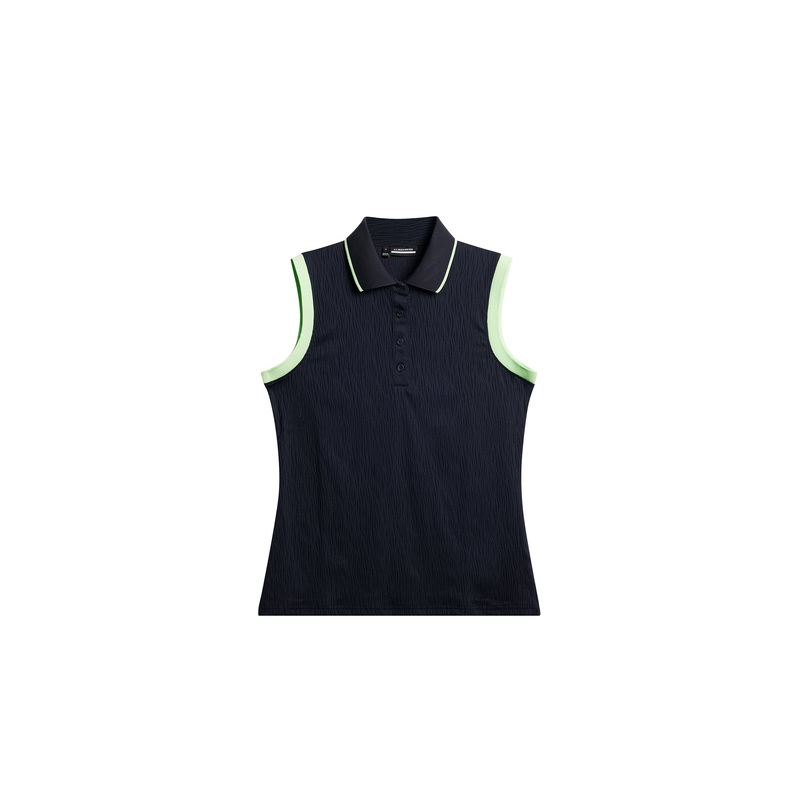 Lila Sleeveless Top / JL Navy