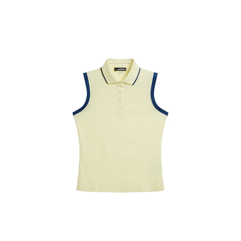 Lila Sleeveless Top / Wax Yellow