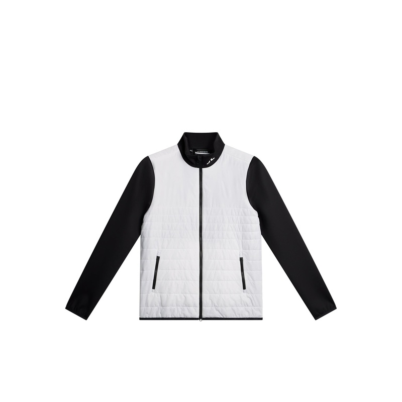 Martina Quilt Hybrid Jacket / White