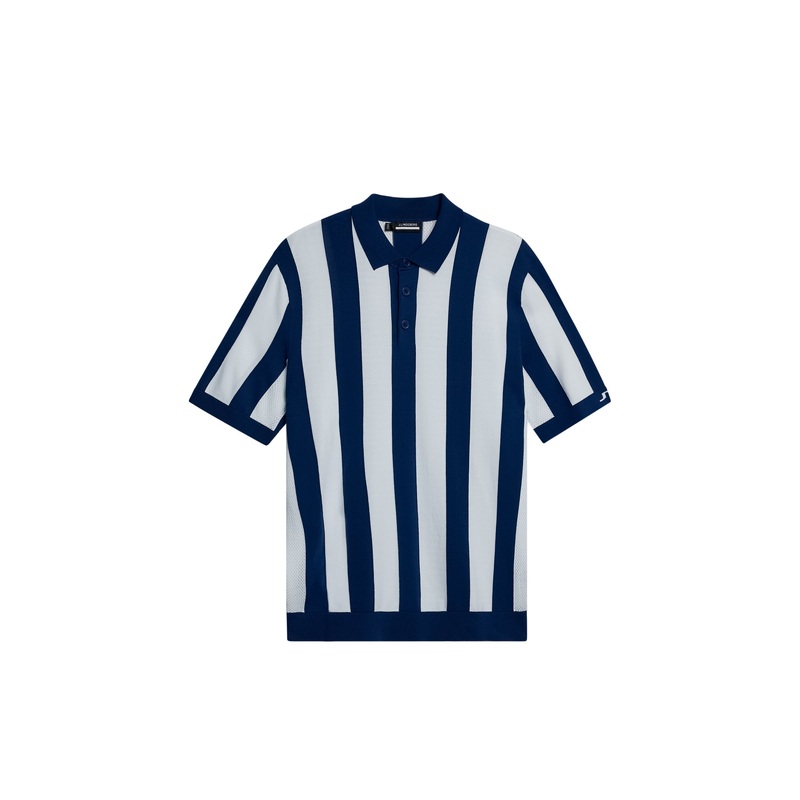 Maseo Knitted Shirt / Estate Blue