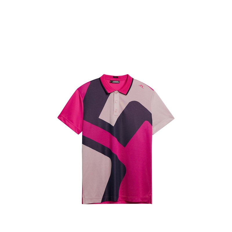 Santo Slim Fit Polo / Fuchsia Purple