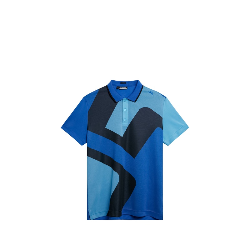 Santo Slim Fit Polo / Nautical Blue