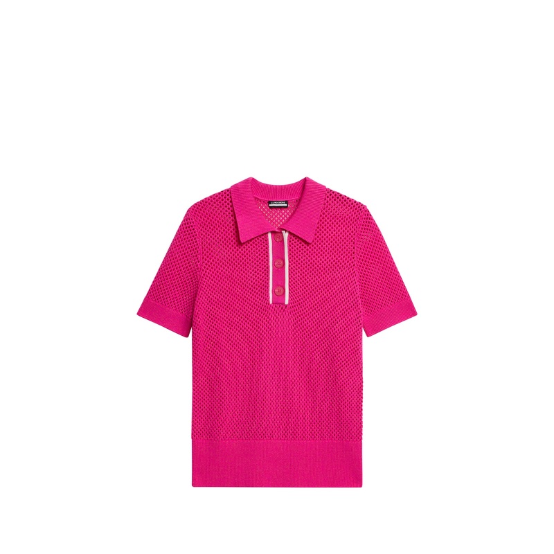 Sindra Knitted Shirt / Fuchsia Purple