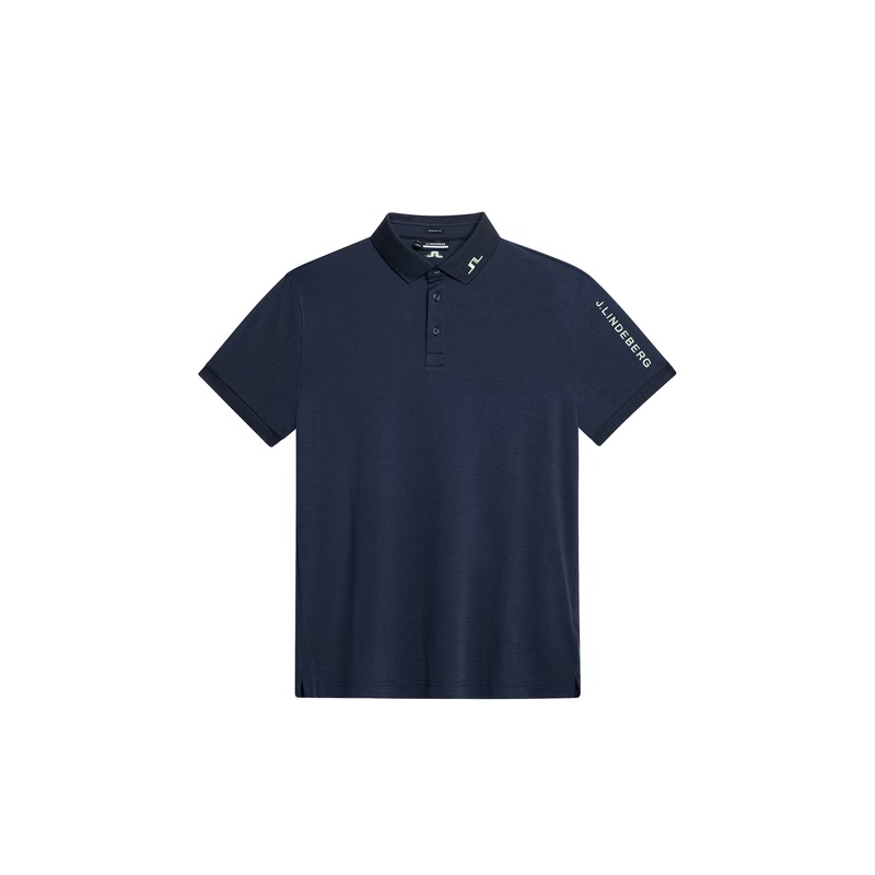 Tour Tech Reg Fit Polo / Navy Melange