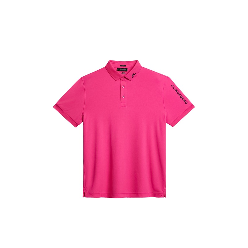 Tour Tech Slim Fit Polo / Fuchsia Purple