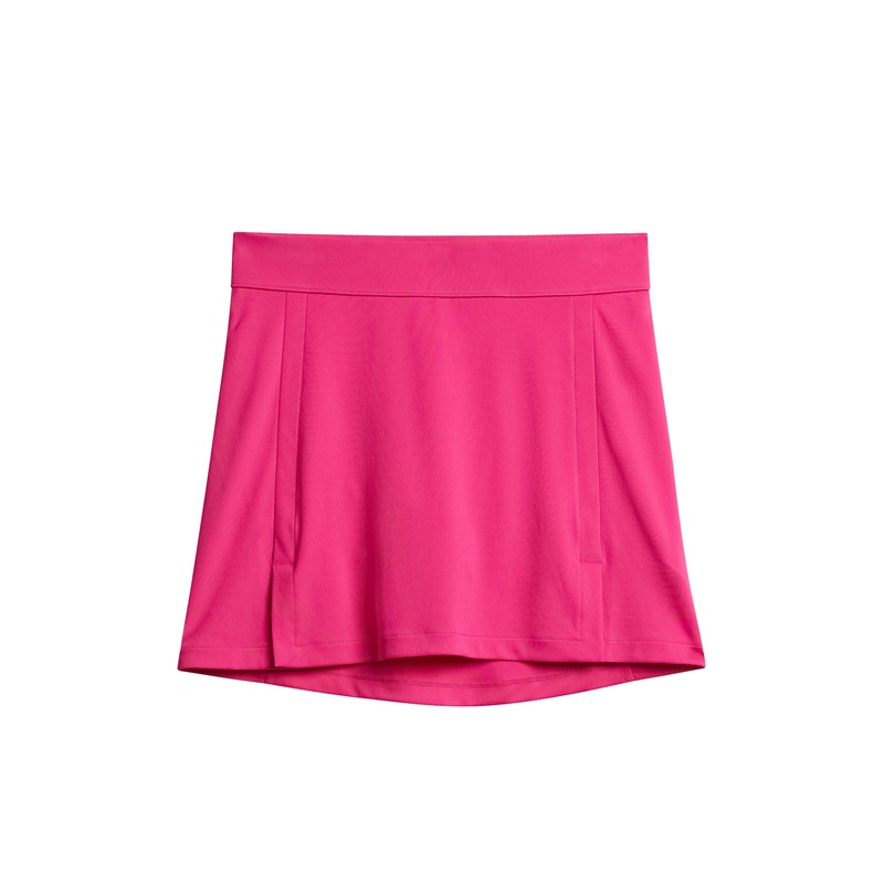 Amelie Mid Skirt / Fuchsia Purple
