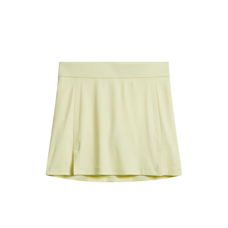Amelie Mid Skirt / Wax Yellow