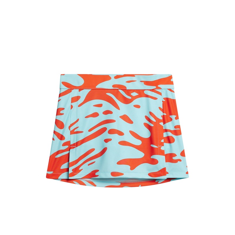 Amelie Print Skirt / Neptune Atomizer