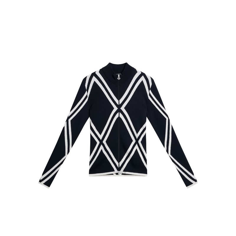 Flora Knitted Sweater / JL Navy