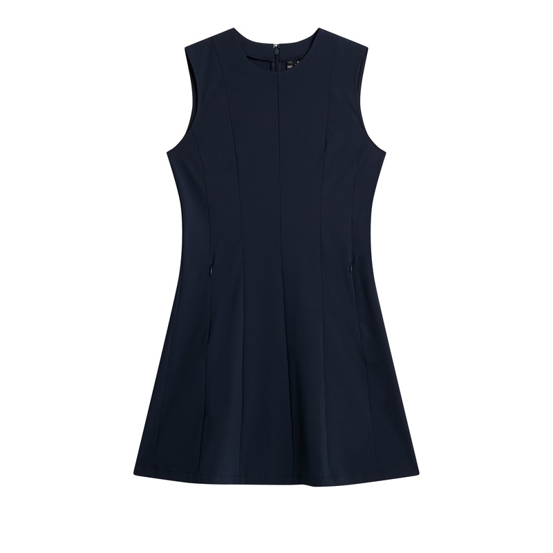 Jasmin Dress / JL Navy