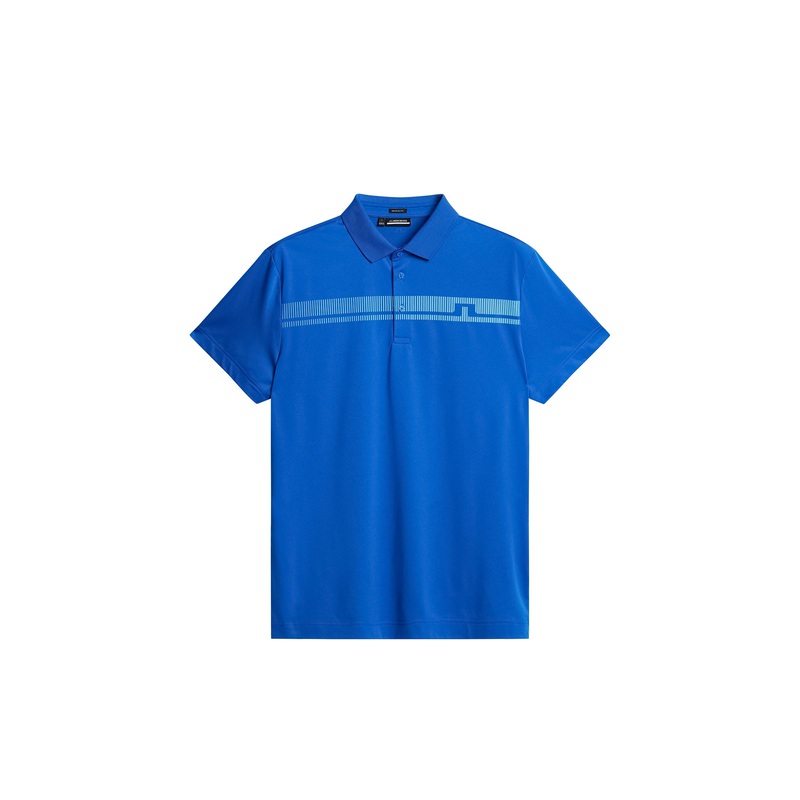 Klas Regular Fit Golf Polo / Nautical Blue