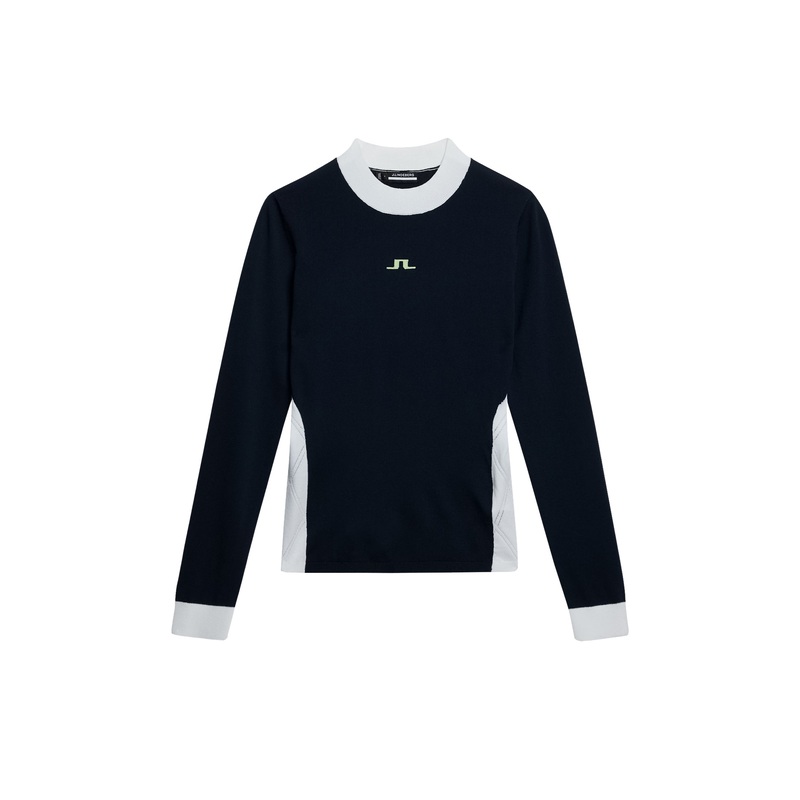 Meadow Knitted Sweater / JL Navy