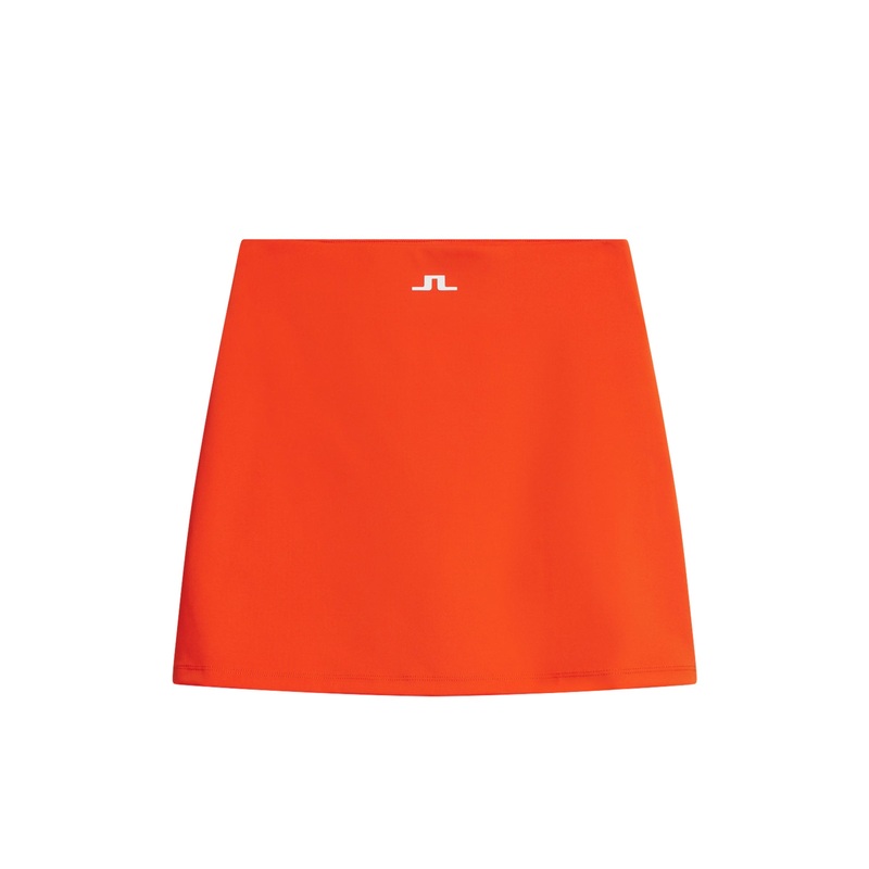 Raphaela Mid Skirt / Tangerine Tango