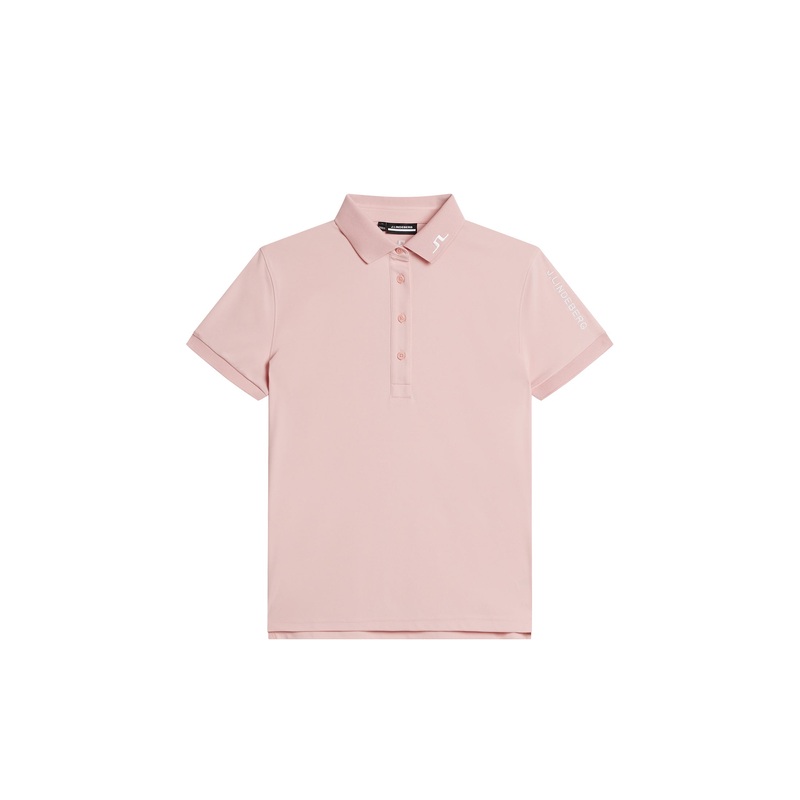 Tour Tech Polo / Powder Pink