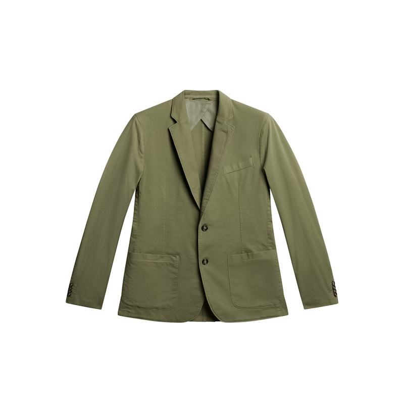 Elton GMT Dyed Blazer / Oil Green