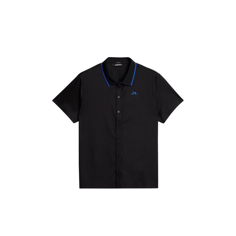 Fryes Regular Fit Polo / Black