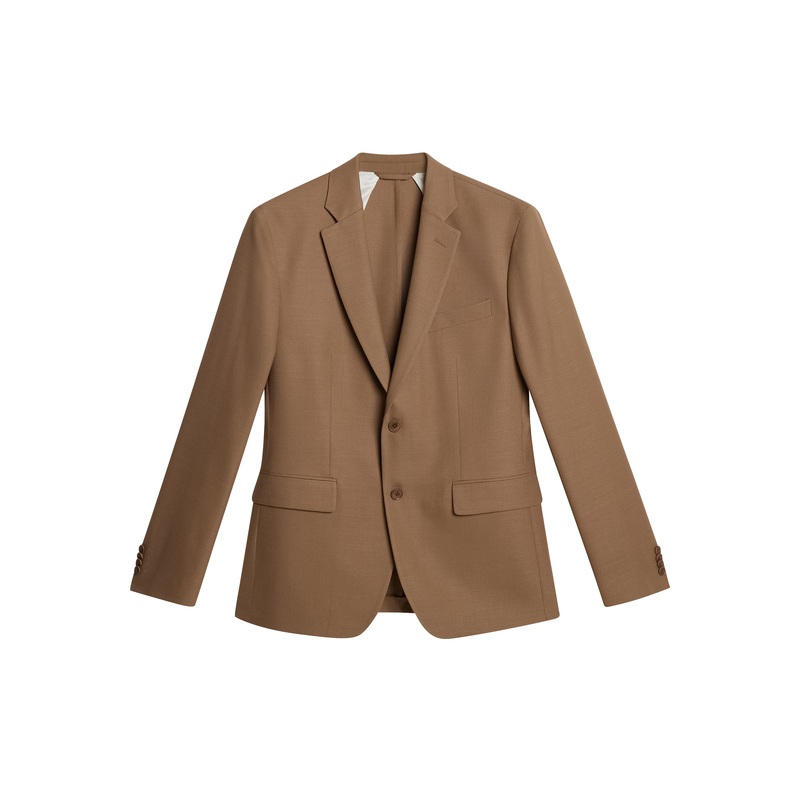 Hopper U Active Hopsack Blazer / Walnut