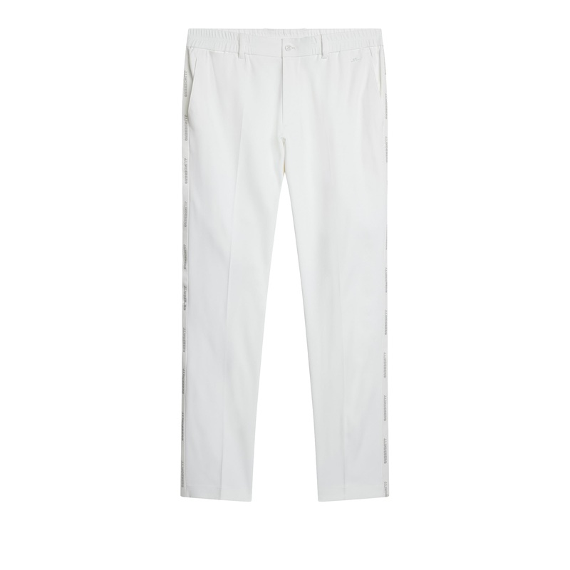 Stuart Stripe Pant / White