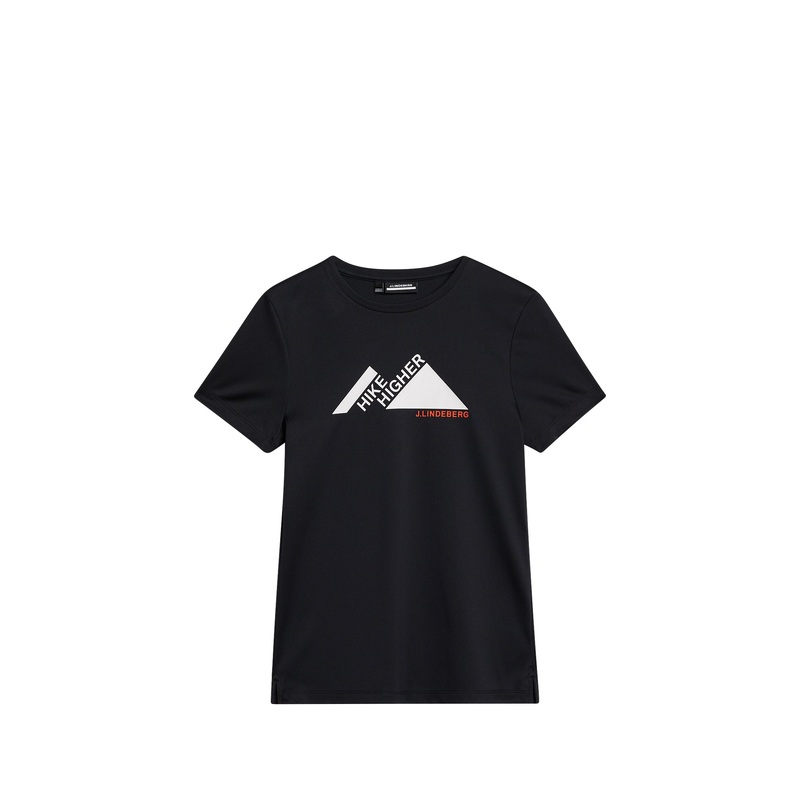 Valeria Graphic T-shirt / Black