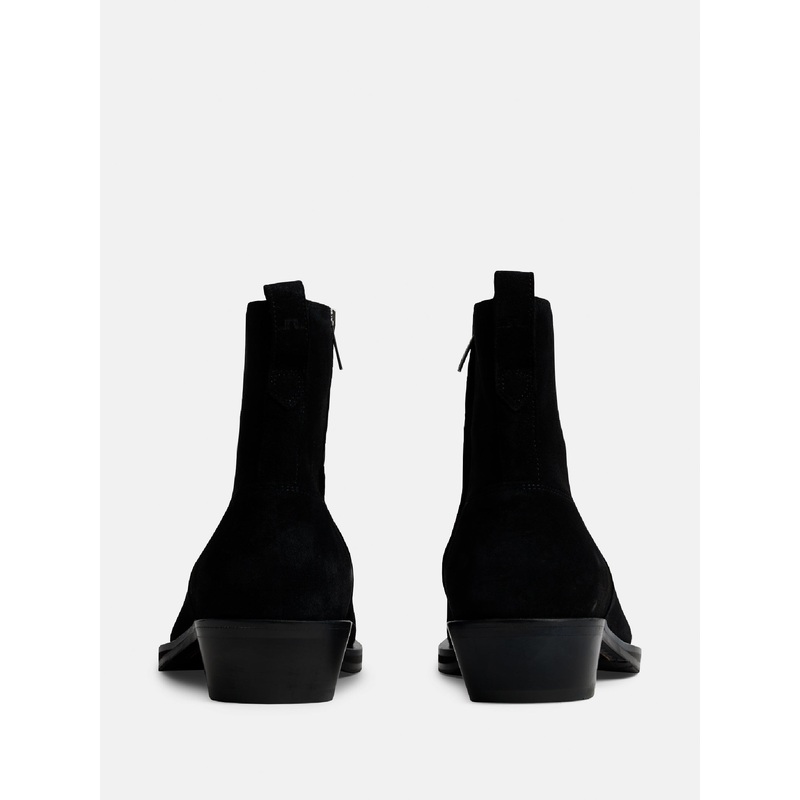 Wyatt Suede Boots / Black