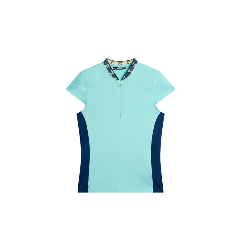 Azara Top / Aruba Blue