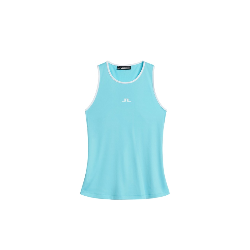 Delia Tank Top / Blue Curacao