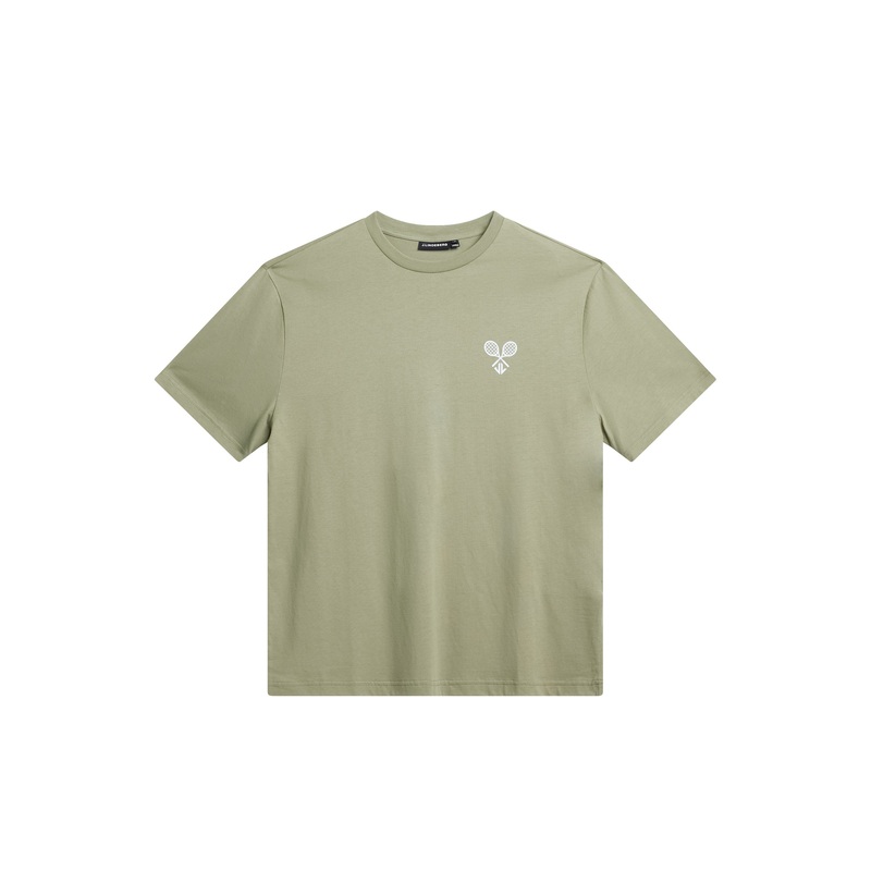 Hale Logo Patch T-Shirt / Oil Green