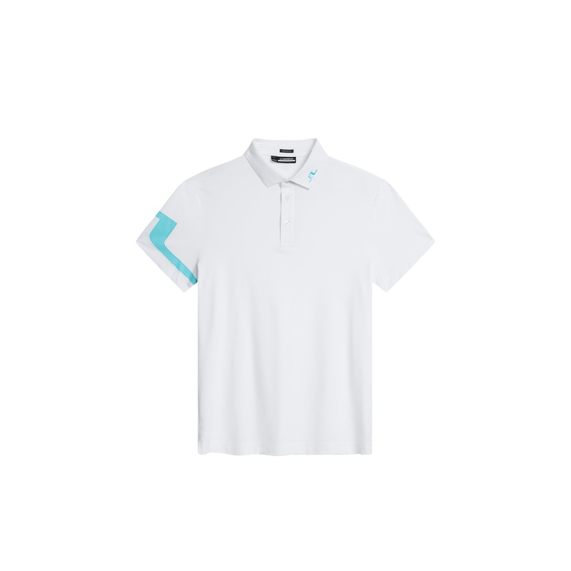 Heath Regular Fit Polo / White