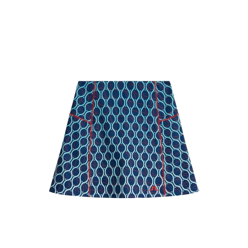 Kayla Skirt Print / Racket Fade Estate