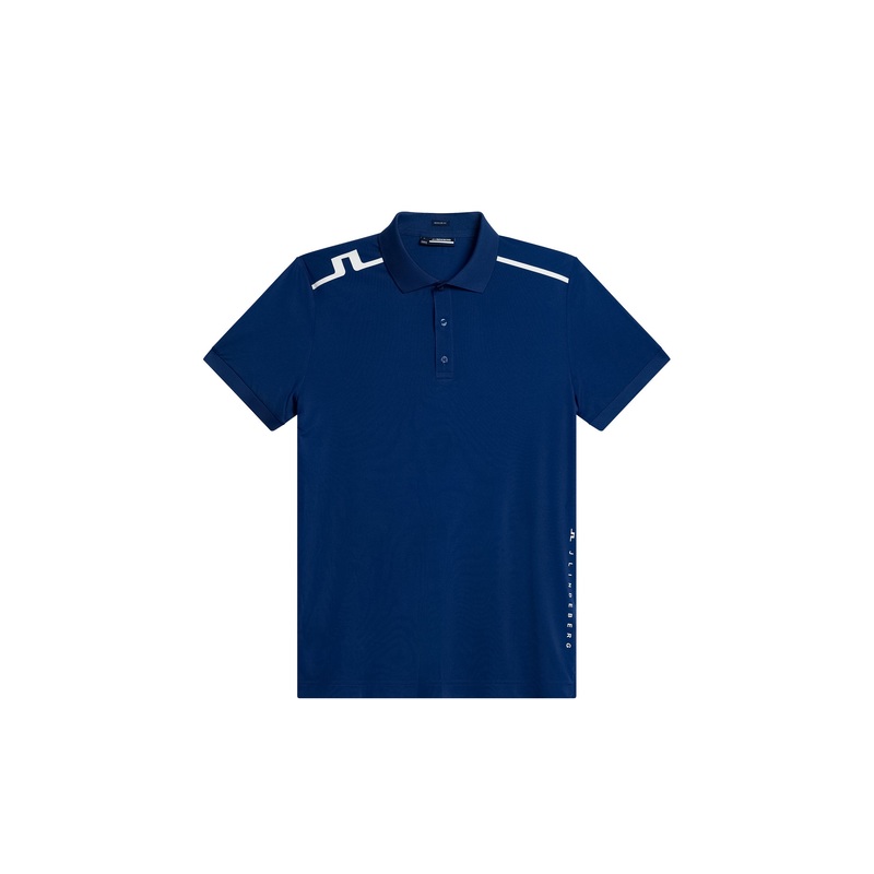 Lionel Regular Fit Polo / Estate Blue
