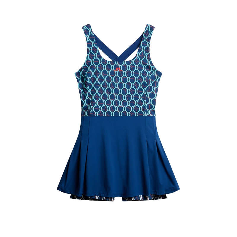 Rachel Print Dress / Racket Fade Estate