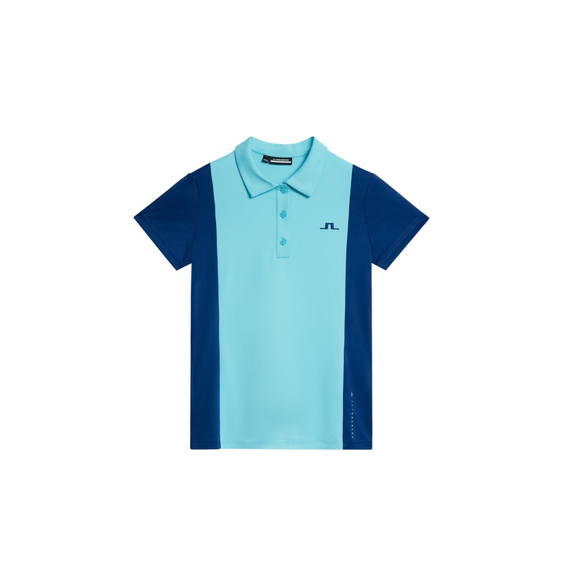 Tilly Polo / Blue Curacao