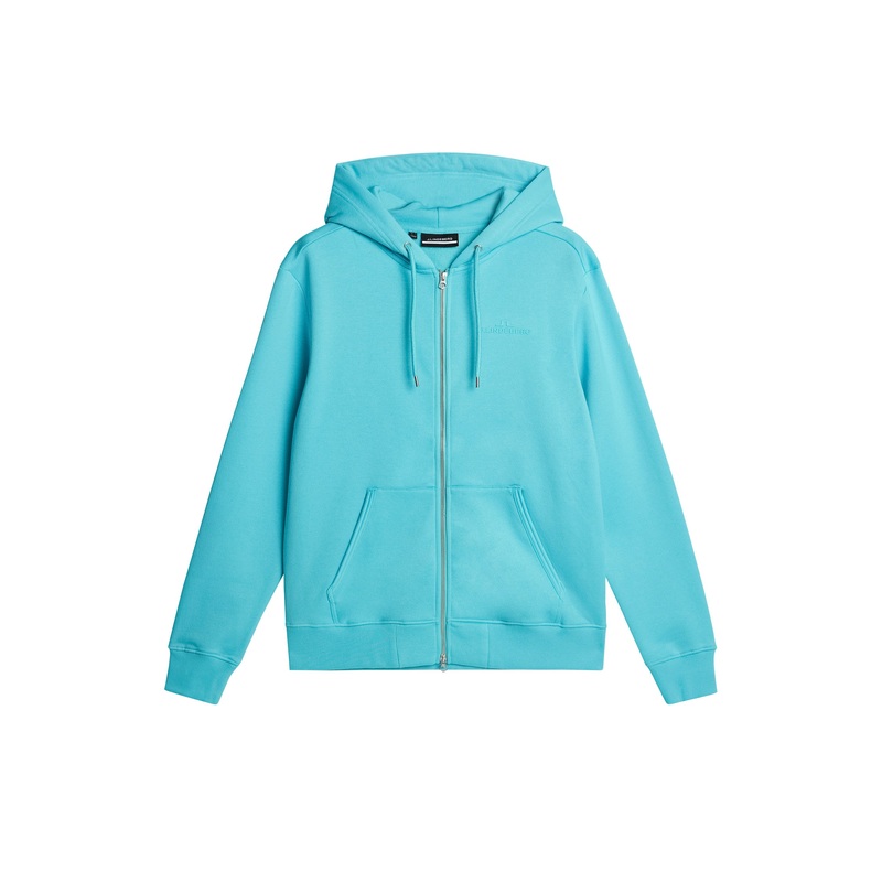 Alpha Zip Hood / Blue Curacao