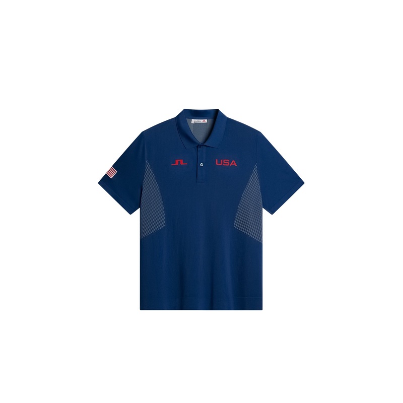 Arnaud Seamless Polo / Estate Blue