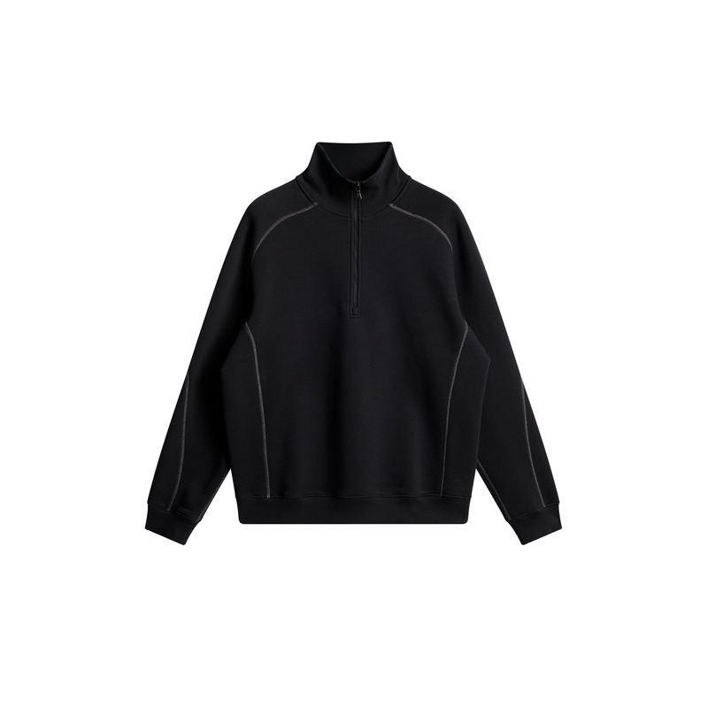 Canter Quarter Zip Sweat / Black