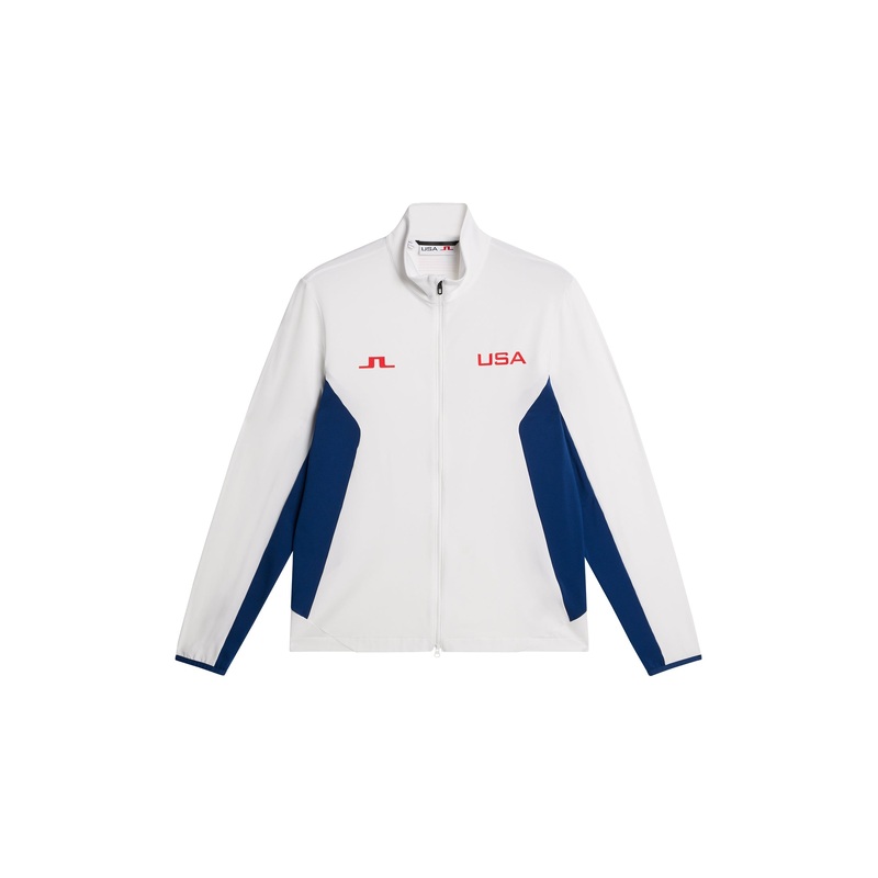 Constantin Full Zip / White