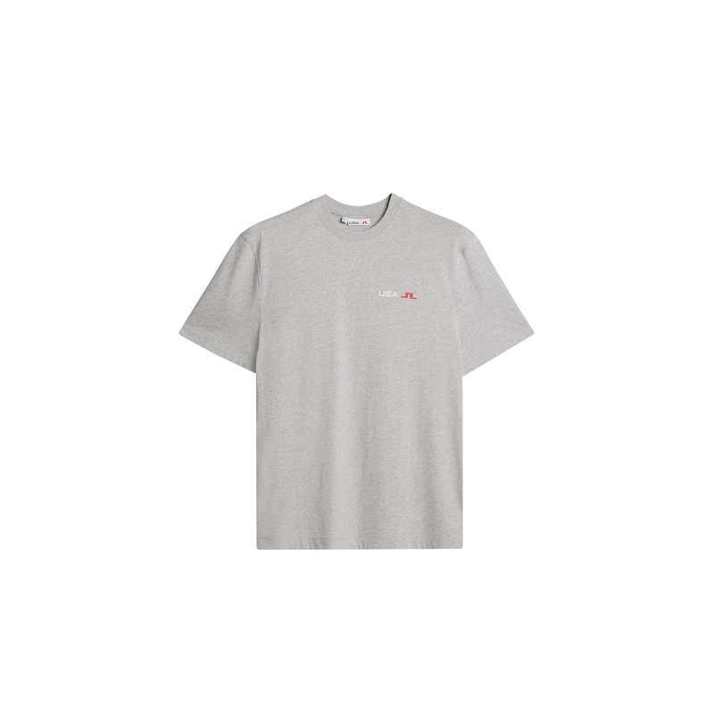 Elie Unisex T-Shirt / Light Grey Melange
