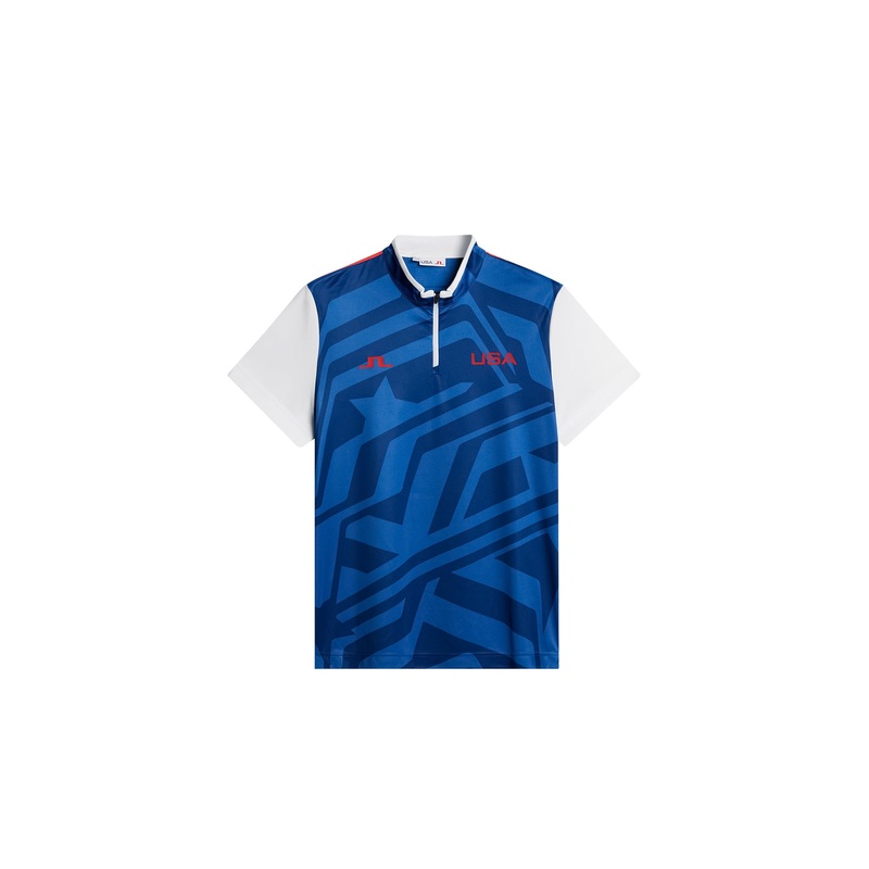 Fabien Mockneck Polo / US Golf Blue