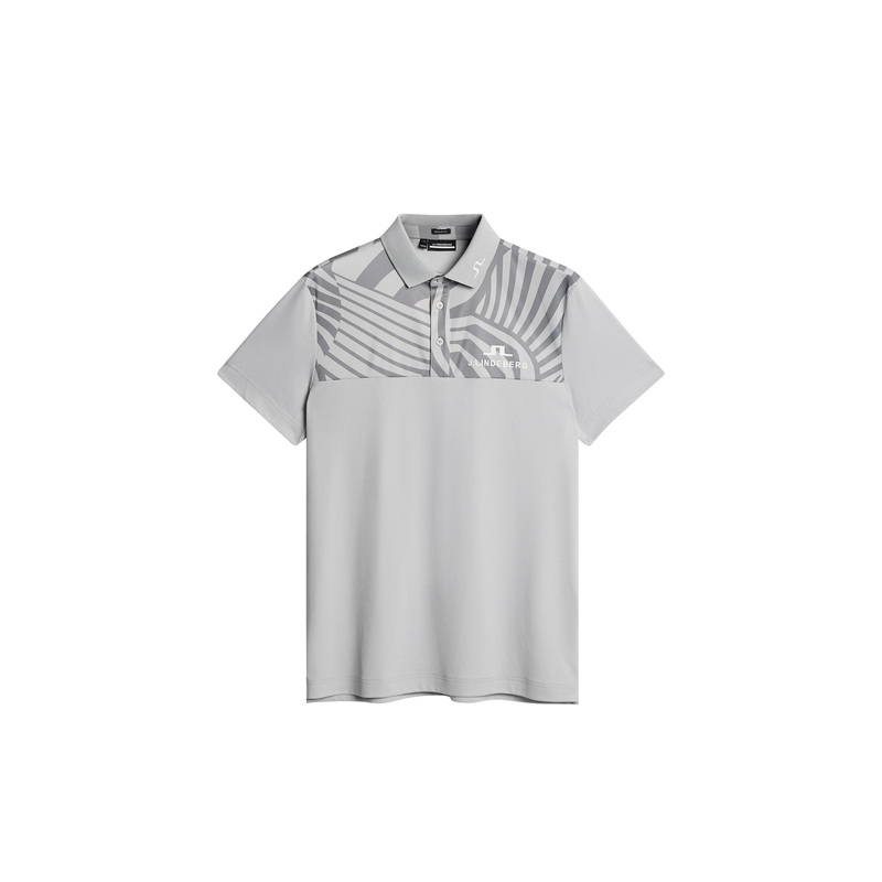 Jeff Tour Golf Polo / Light Grey Melange