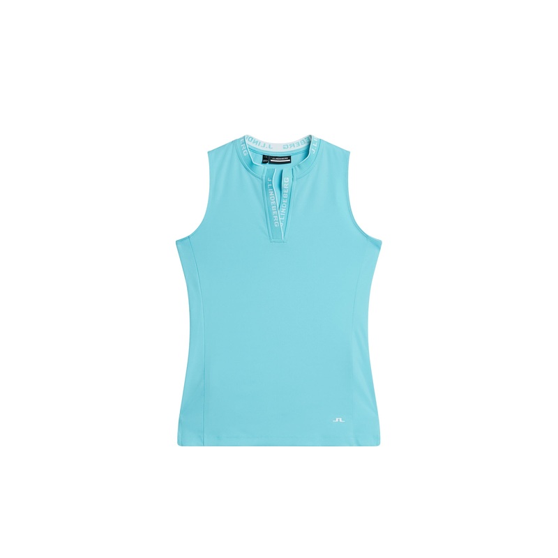 Leya Sleeveless Top / Blue Curacao