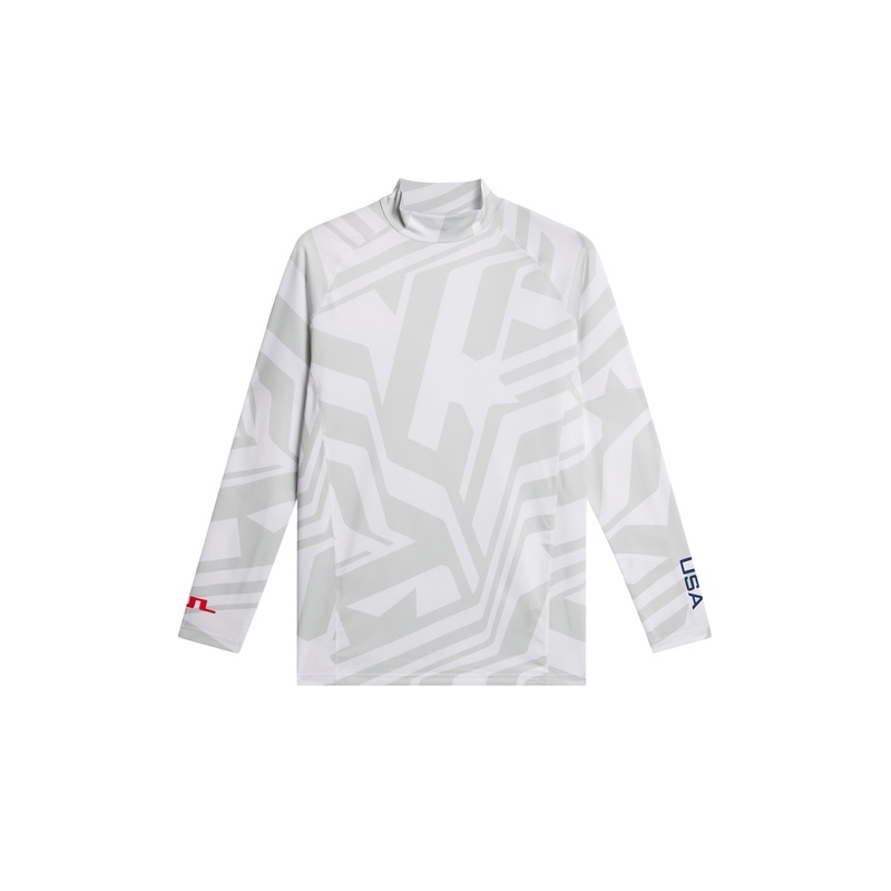Rene print Baselayer / US Golf White