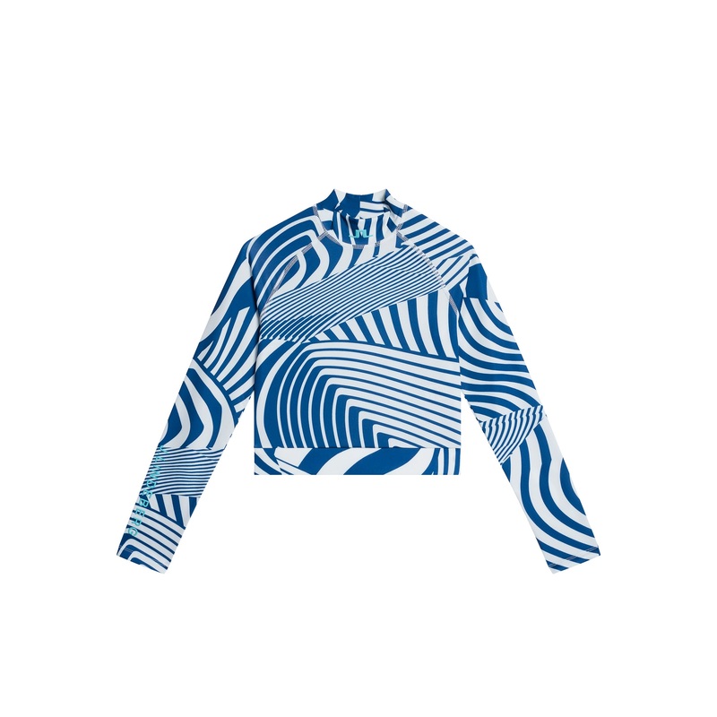 Tea Long Sleeve Top / Dazzle Wave Estate