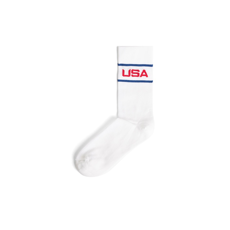 The Lei Sock / White